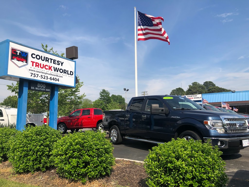 Courtesy Truck World | 800 S Military Hwy, Virginia Beach, VA 23464, USA | Phone: (757) 793-2217