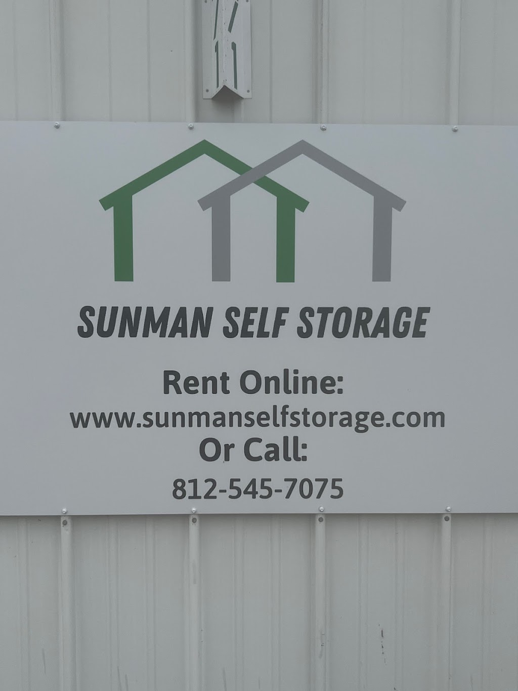 Sunman Self Storage | 8971 E County Rd 1000 N, Sunman, IN 47041, USA | Phone: (812) 545-7075