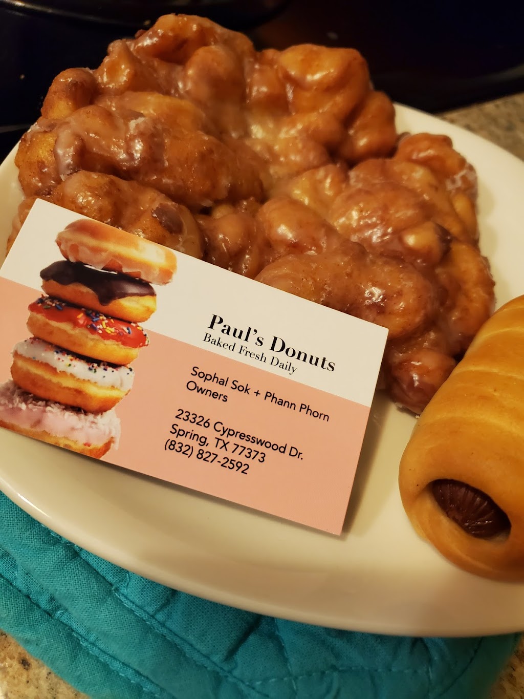 Pauls Donuts | Cypresswood Dr, Spring, TX 77373, USA | Phone: (832) 827-2592