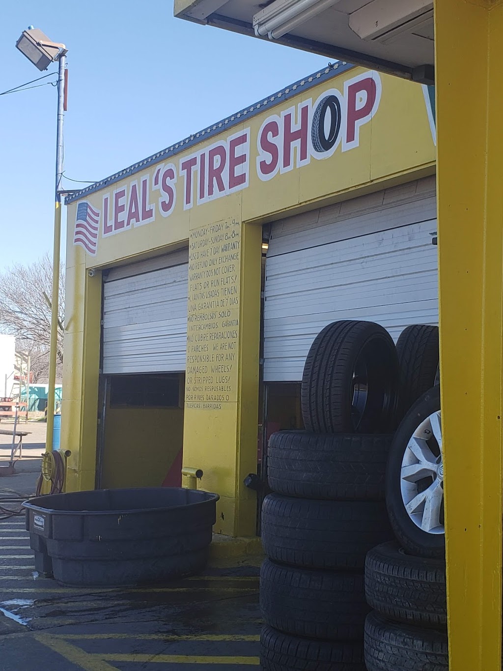 Leals Tire Shop | 500 Buckner Blvd, Dallas, TX 75217, USA | Phone: (214) 391-8730