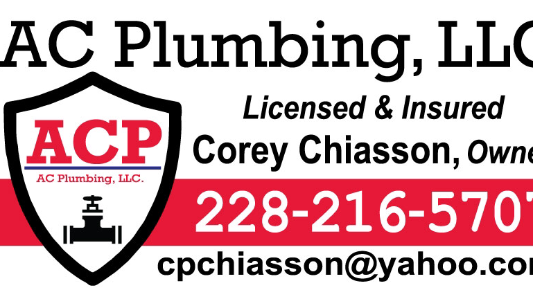 AC Plumbing, LLC | 950 US-90, Waveland, MS 39576, USA | Phone: (228) 493-0236