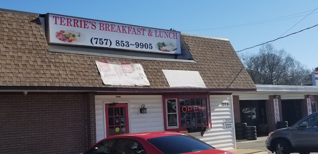 Terries Breakfast & Lunch | 3320 N Military Hwy, Norfolk, VA 23518, USA | Phone: (757) 853-9905