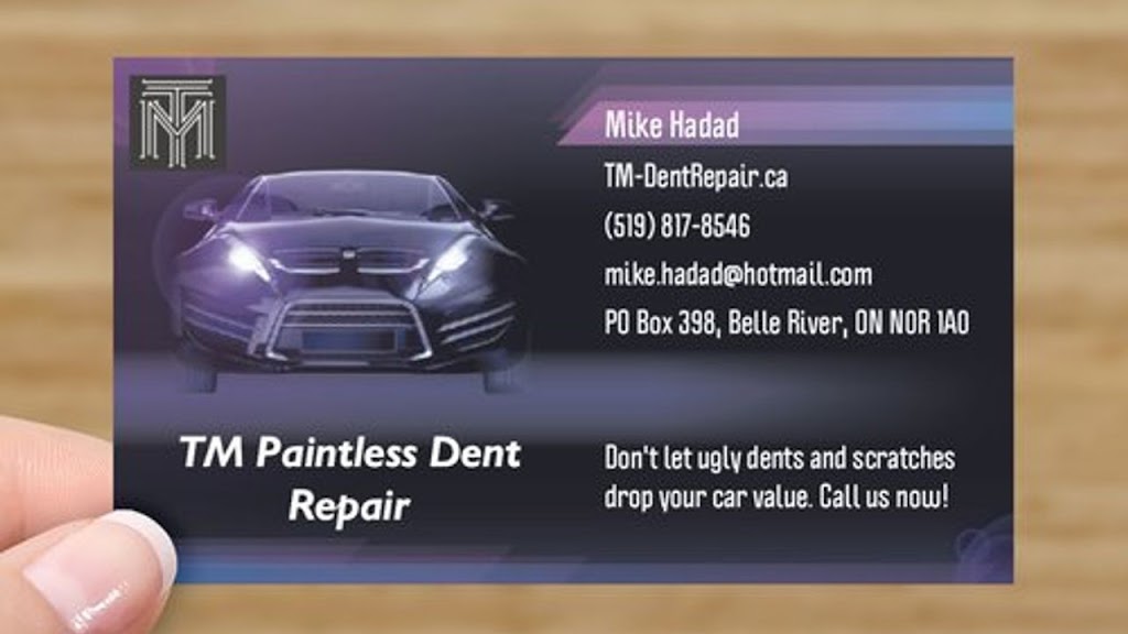 TM Paintless Dent Repair | 461 Desjardins St, Belle River, ON N0R 1A0, Canada | Phone: (519) 817-8546