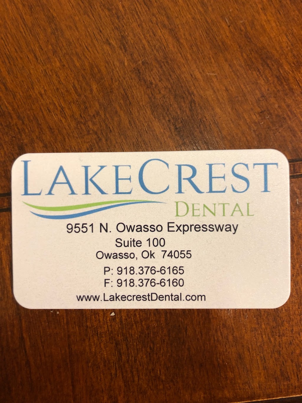 LakeCrest Dental | 9551 N Owasso Expy, Owasso, OK 74055, USA | Phone: (918) 347-1126