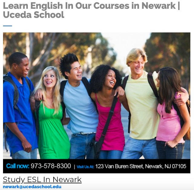 Uceda School Inc | 123 Van Buren St #2700, Newark, NJ 07105, USA | Phone: (973) 578-8300