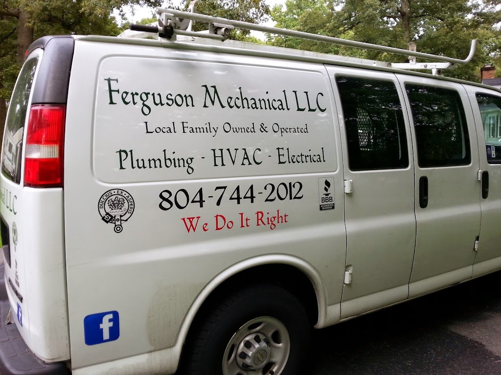 Ferguson Mechanical, LLC | 12201 Old Bailey Bridge Rd, Midlothian, VA 23112, USA | Phone: (804) 608-9002