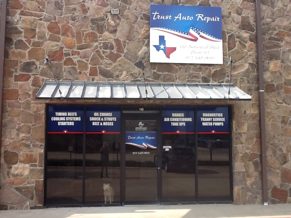 Trust Auto Repair | 330 Industrial Blvd #112, McKinney, TX 75069, USA | Phone: (972) 548-0600