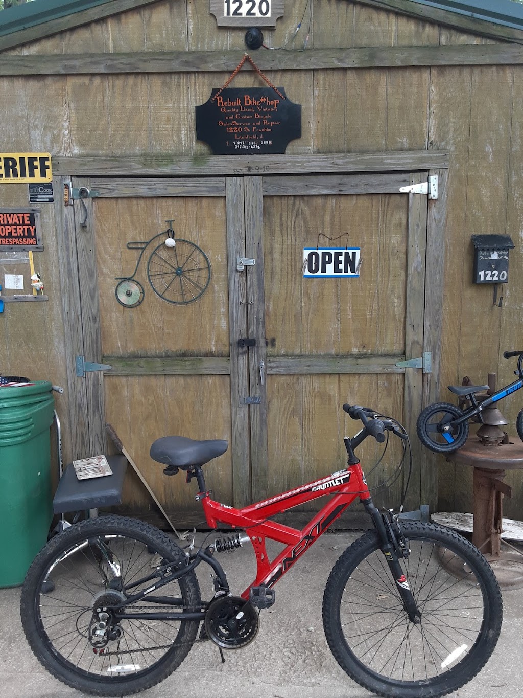 ReBuilt BikeSShop | 1220 S Franklin St, Litchfield, IL 62056, USA | Phone: (217) 556-1841