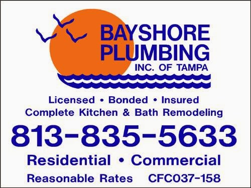 Bayshore Plumbing Inc | 4302 E 10th Ave #103, Tampa, FL 33605, USA | Phone: (813) 835-5633