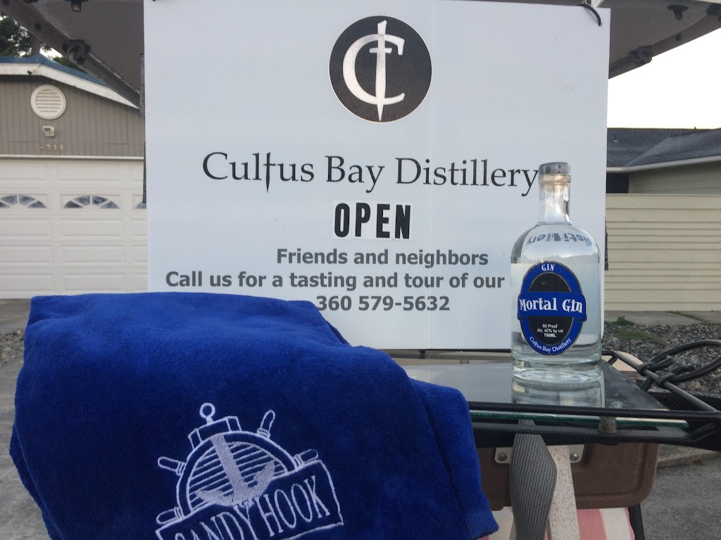 Cultus Bay Distillery | 8311 Sandy Hook Dr, Clinton, WA 98236, USA | Phone: (360) 579-5632