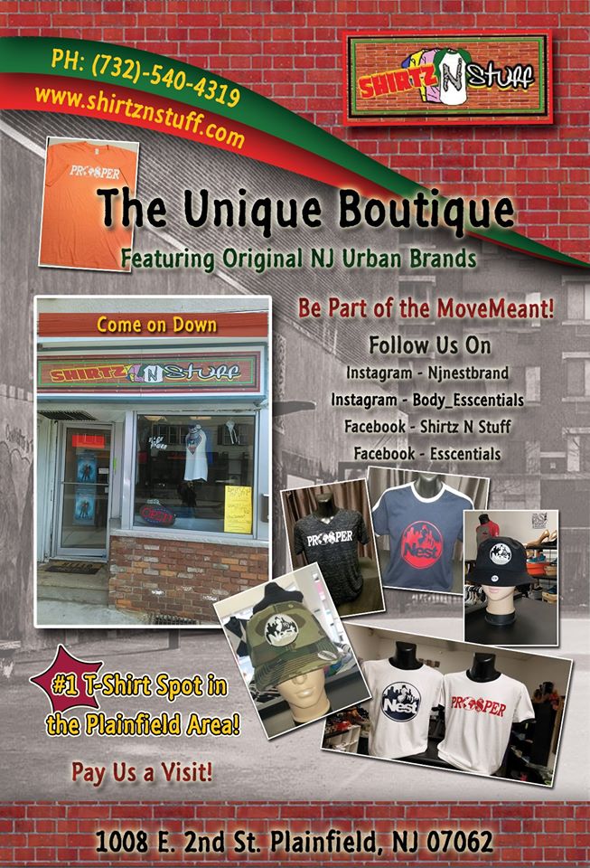 Shirtz N Stuff - The Unique Boutique | 1008 E 2nd St, Plainfield, NJ 07062 | Phone: (732) 540-4319