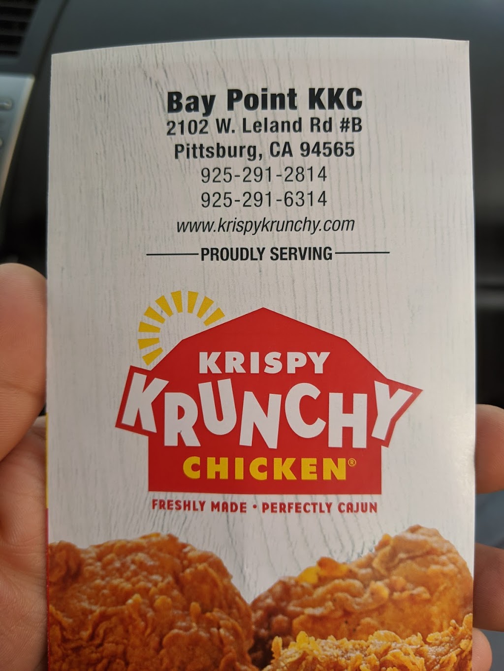 Krispy Krunchy Chicken | 2102 W Leland Rd, Pittsburg, CA 94565, USA | Phone: (925) 291-6314