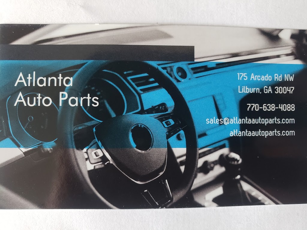 Atlanta Auto Parts | 175 Arcado Rd NW, Lilburn, GA 30047, USA | Phone: (770) 638-4088