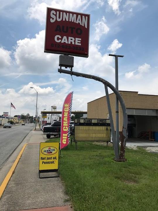 Sunman Auto Care | 201 N Meridian St, Sunman, IN 47041, USA | Phone: (812) 623-3833