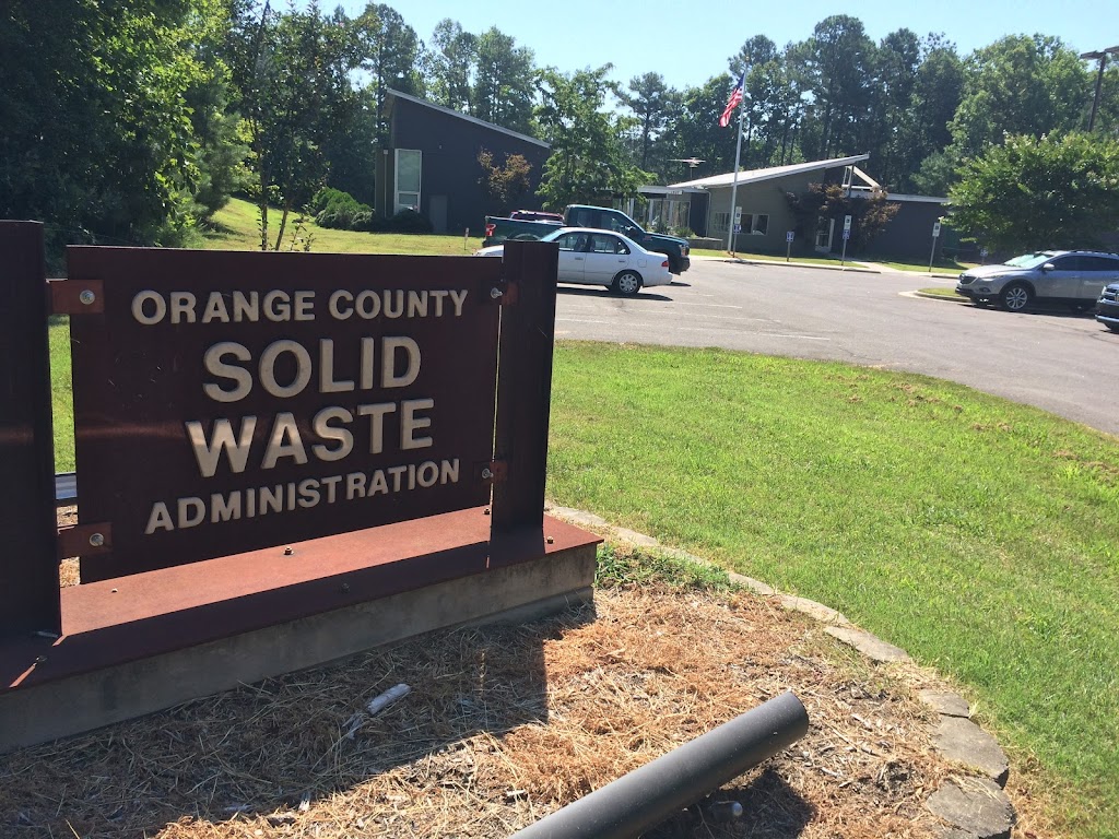 Orange County Solid Waste & Recycling Center- Eubanks Rd | 1518 Eubanks Rd, Chapel Hill, NC 27516, USA | Phone: (919) 968-2788