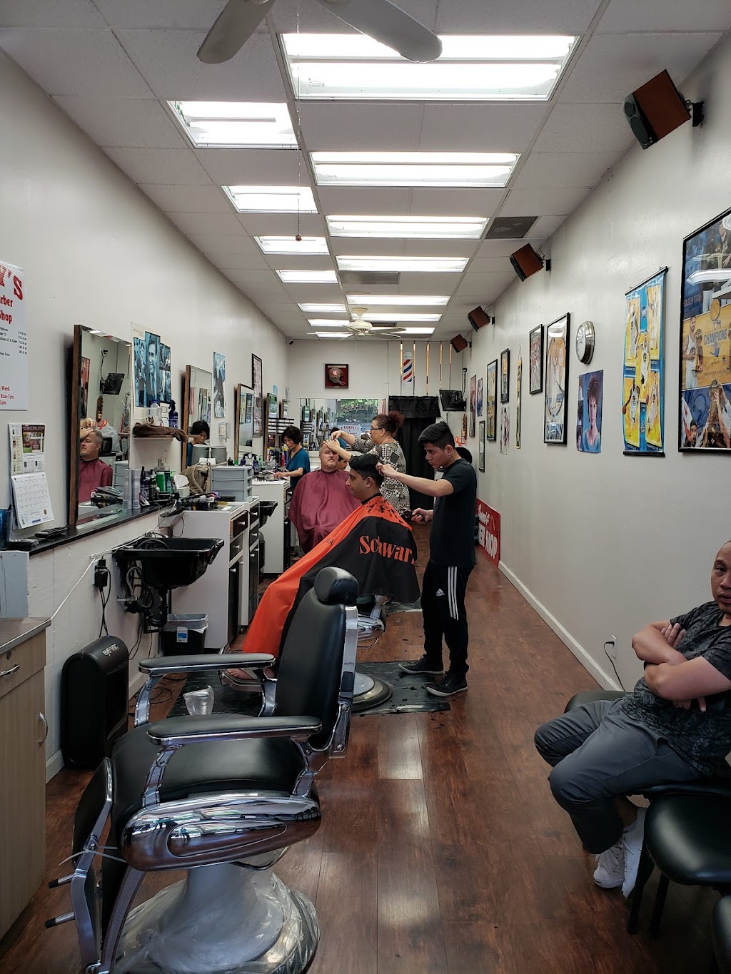 SALLYS BARBER SHOP | 2739 Hopyard Rd, Pleasanton, CA 94588, USA | Phone: (925) 462-0123