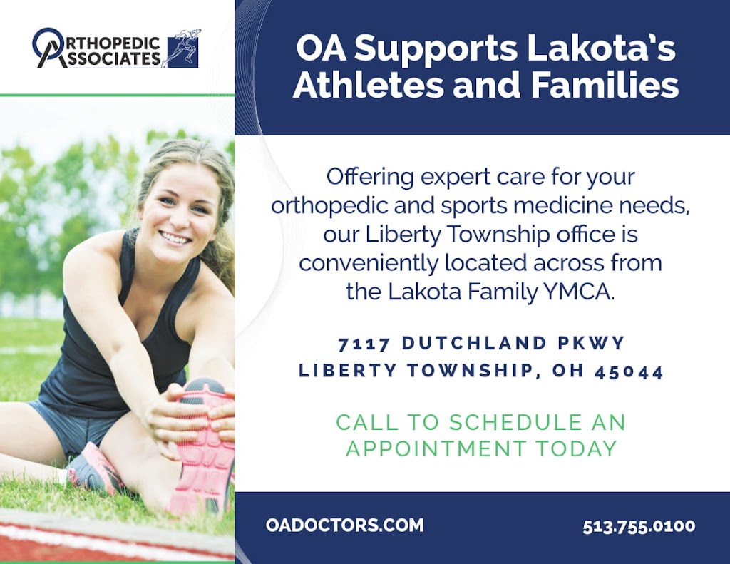 Orthopedic Associates of SW Ohio | 7117 Dutchland Pkwy, Liberty Township, OH 45044, USA | Phone: (937) 428-0400