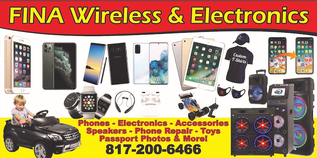 Fina Wireless & Electronics | 1655 New York Ave #100, Arlington, TX 76010, USA | Phone: (817) 200-6466