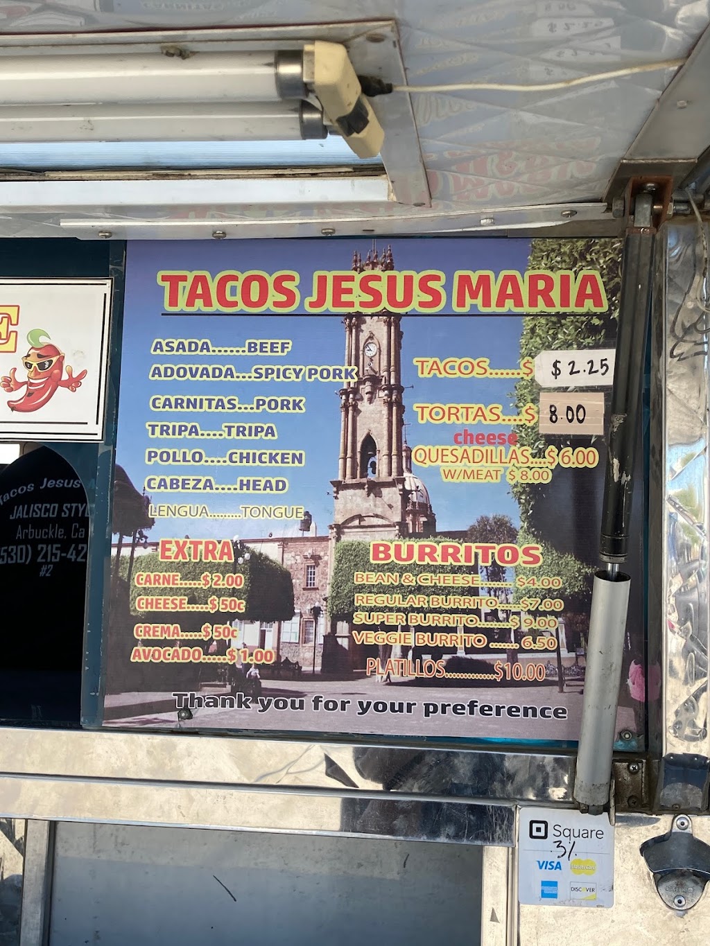 Tacos Jesus Maria | 415 5th St, Arbuckle, CA 95912, USA | Phone: (530) 215-4240