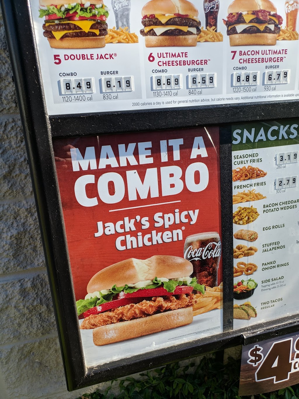 Jack in the Box | 22633 Marine View Dr S, Des Moines, WA 98198, USA | Phone: (206) 870-0995