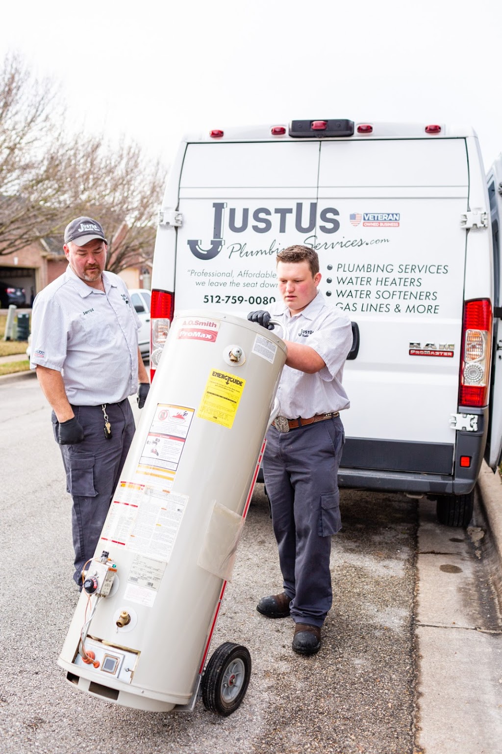 JustUs Plumbing Services | Trusted Local Plumber | 1700 Bryant Dr Suite #203, Round Rock, TX 78664 | Phone: (512) 759-0080