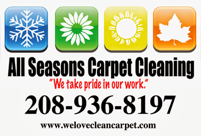 All Seasons Carpet Cleaning | 1283 W Hitchcock St, Meridian, ID 83646, USA | Phone: (208) 936-8197