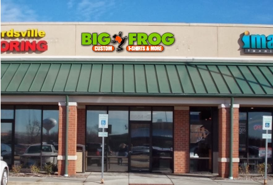 Big Frog Custom T-Shirts & More | 6667 Edwardsville Crossing Dr, Edwardsville, IL 62025, USA | Phone: (618) 223-5788