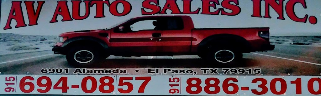 AV Auto Sales Inc | 717 Franklin St #7184, Anthony, TX 79821 | Phone: (915) 694-0857