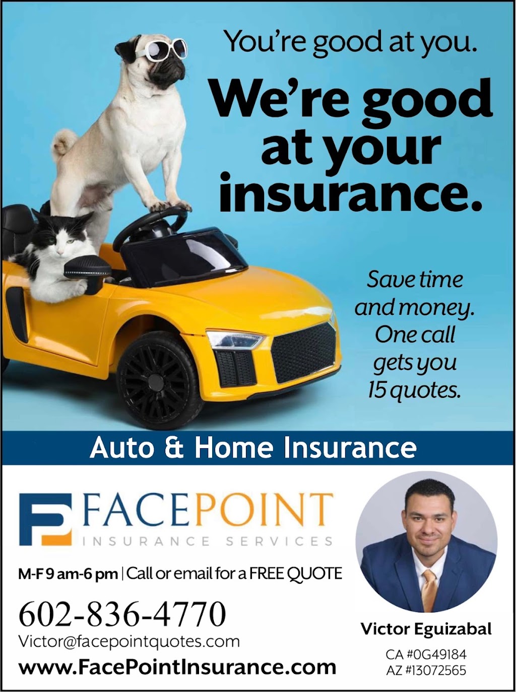 Facepoint Insurance Services Inc. | 18366 W Brookwood Dr, Goodyear, AZ 85338, USA | Phone: (602) 836-4770