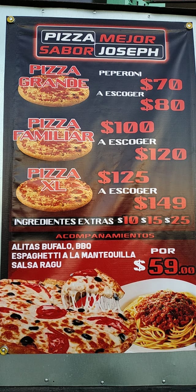 Pizza Joseph | Av. Sócrates 4, Camino Verde, 22190 Tijuana, B.C., Mexico | Phone: 663 111 4870