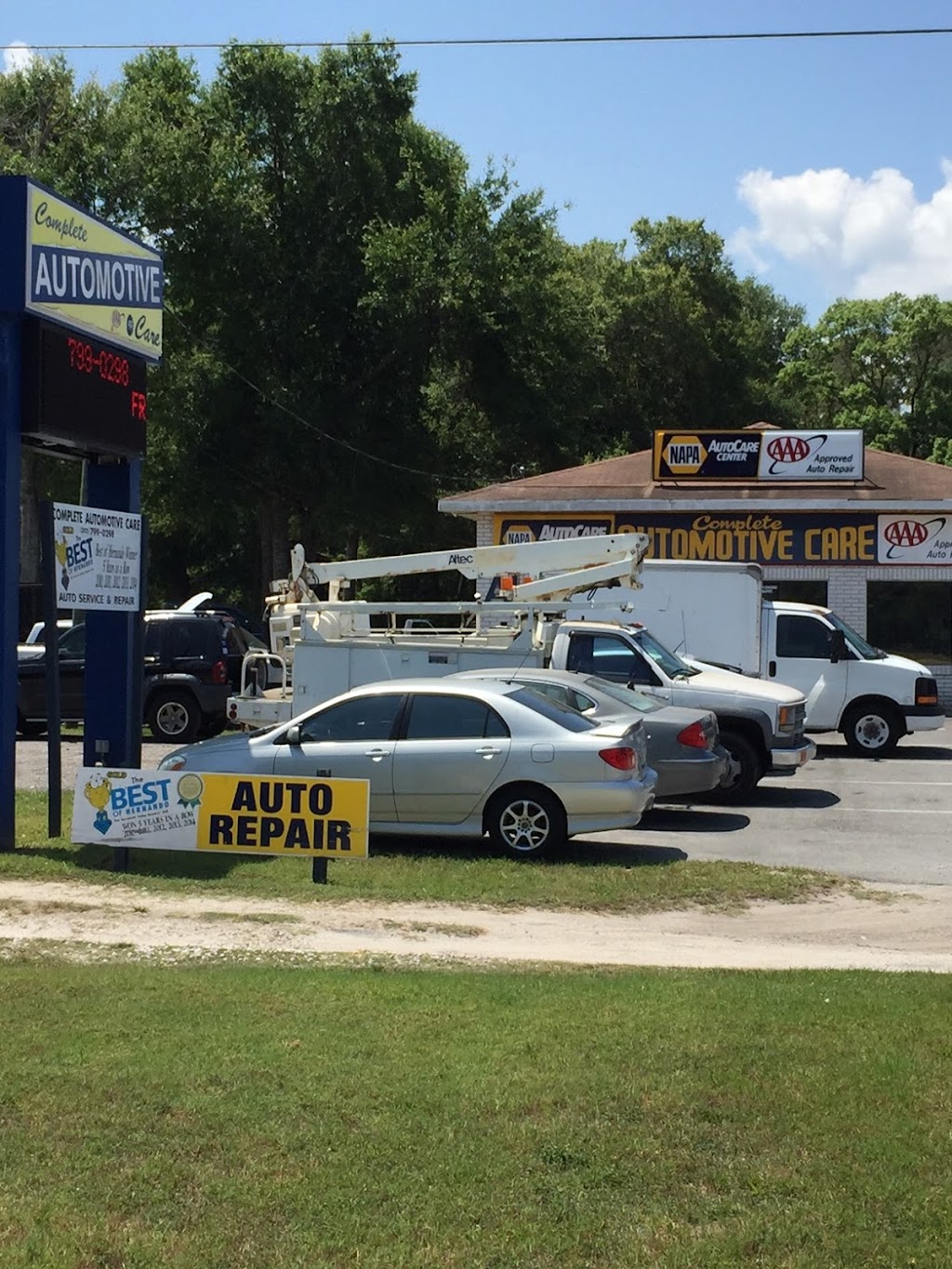 Complete Automotive Care | 16378 Cortez Blvd, Brooksville, FL 34601, USA | Phone: (352) 799-0298