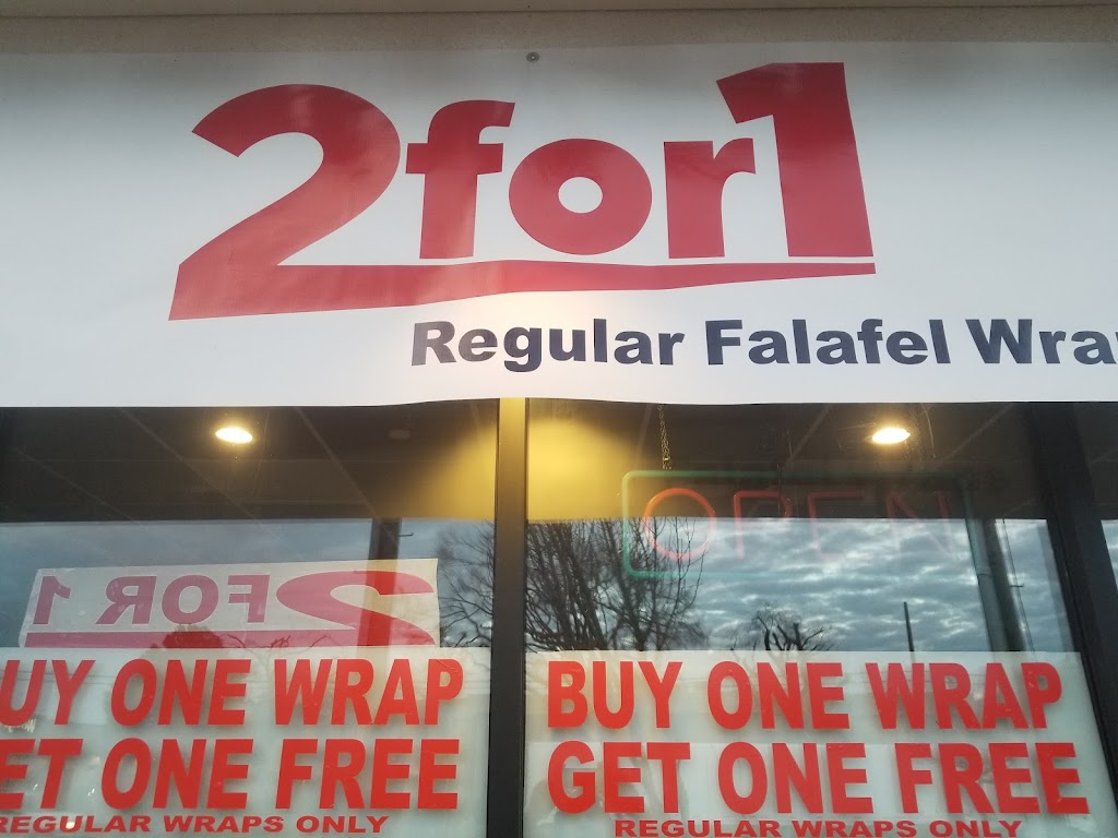Two for One Falafel Wraps | 991 Saratoga Ave, San Jose, CA 95129, USA | Phone: (669) 230-4142