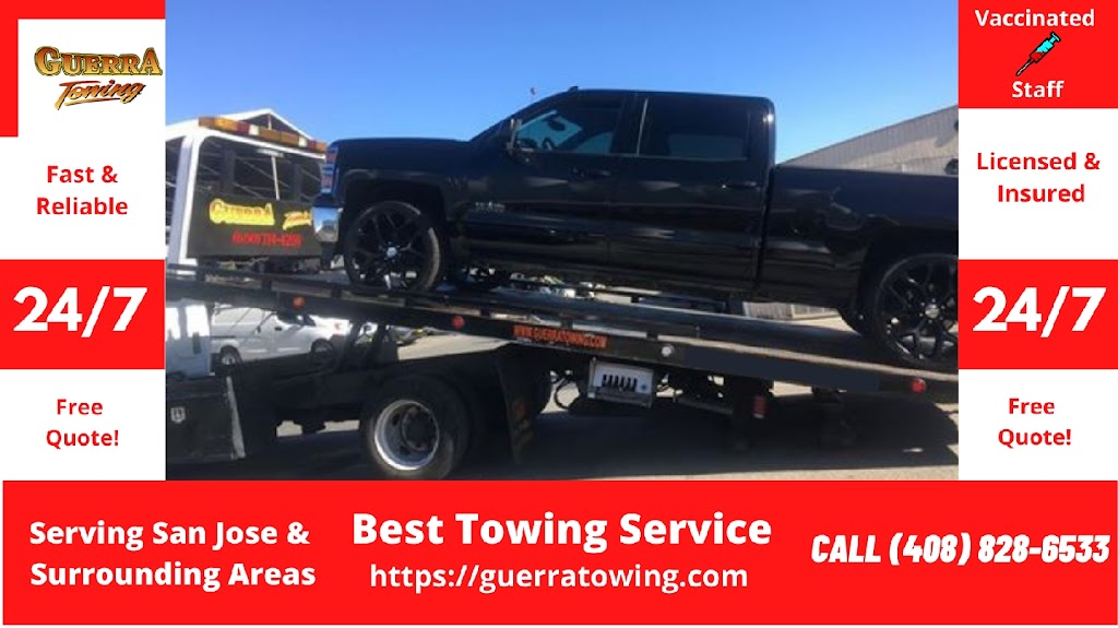 Guerra Towing | 1114 Silverlake Dr, Sunnyvale, CA 94089, USA | Phone: (408) 828-6533