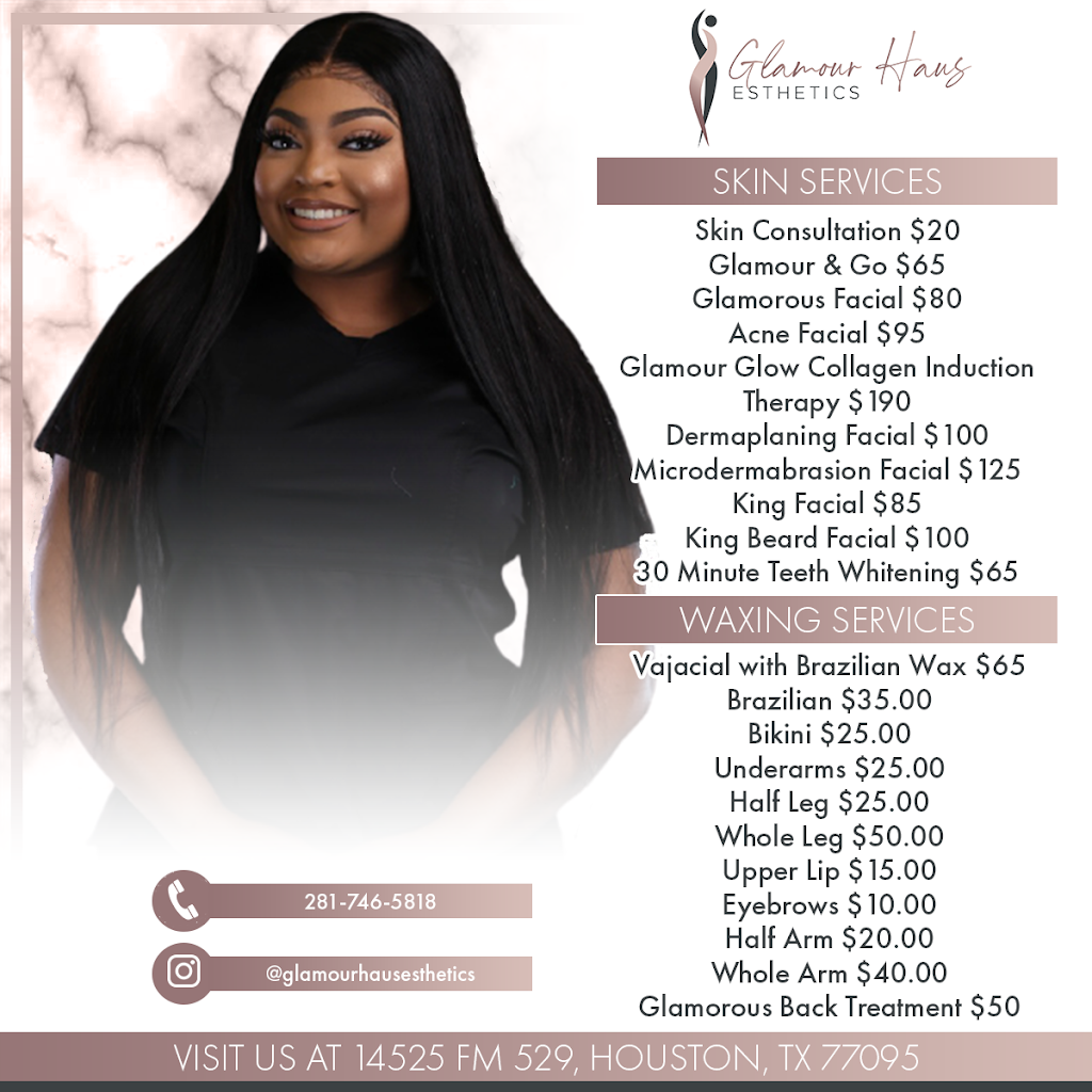 Glamour Haus Esthetics | 1000 Farm to Market 1960 Rd W, Houston, TX 77090, USA | Phone: (346) 327-5820