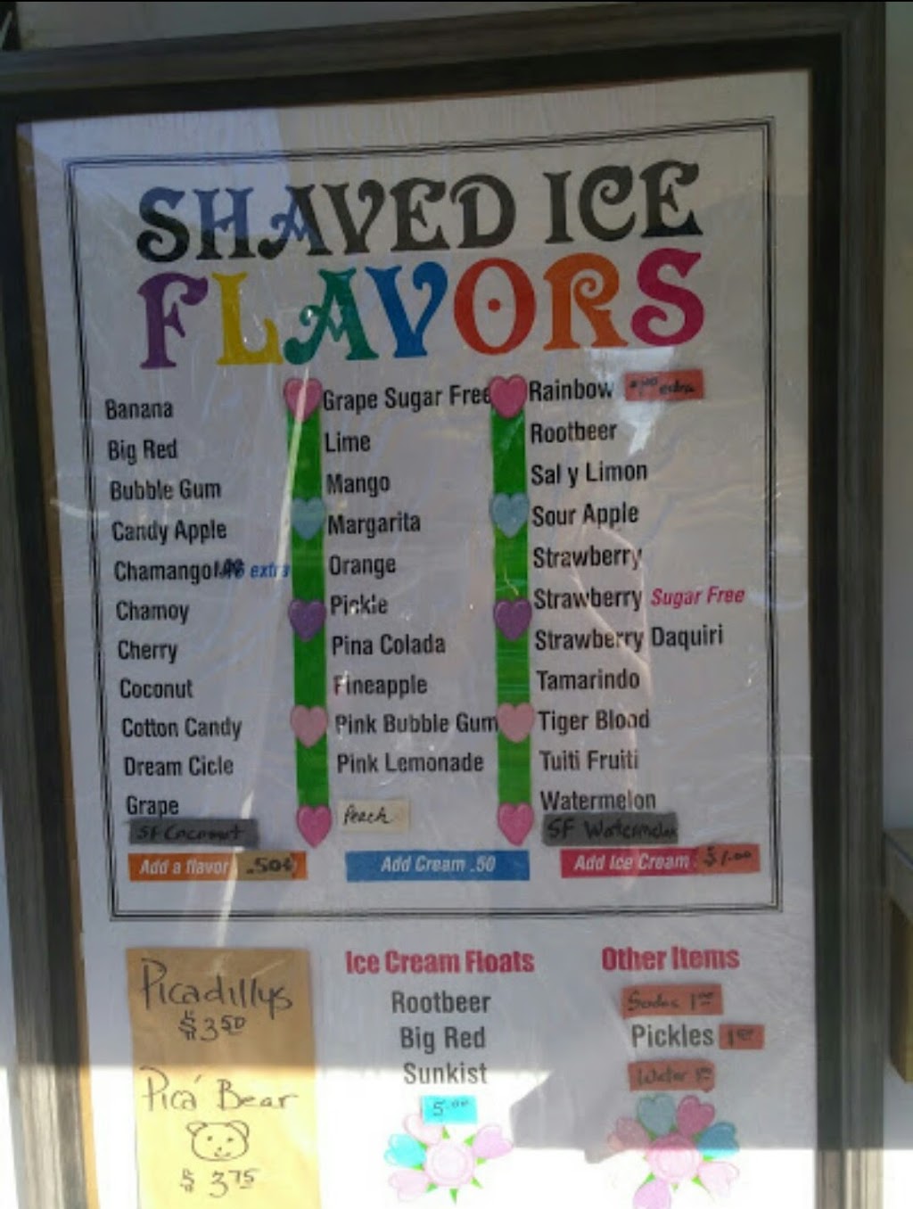 Mc Queeney Shaved Ice | 1200-1270 Gallagher Rd, McQueeney, TX 78123 | Phone: (210) 473-5028