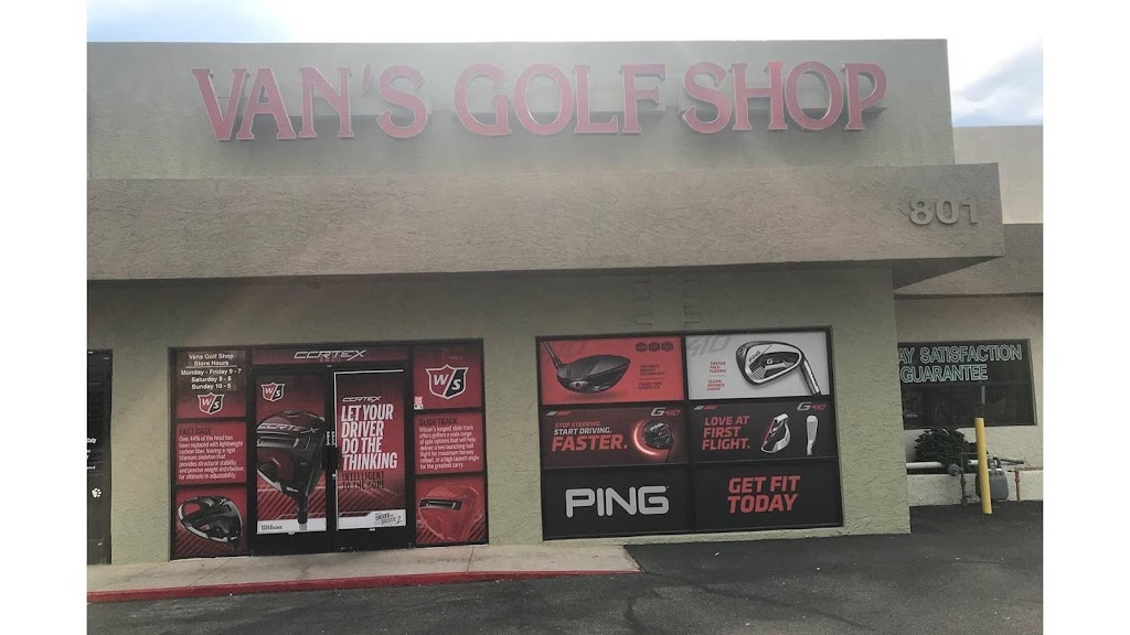 Vans Golf Shops | 801 S Power Rd #115, Mesa, AZ 85206, USA | Phone: (480) 985-0601