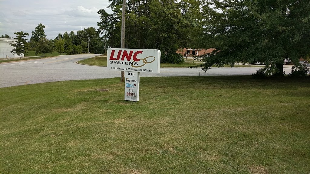 LINC Systems - Distribution Center | 930 E Springfield Rd, High Point, NC 27263, USA | Phone: (336) 861-8622