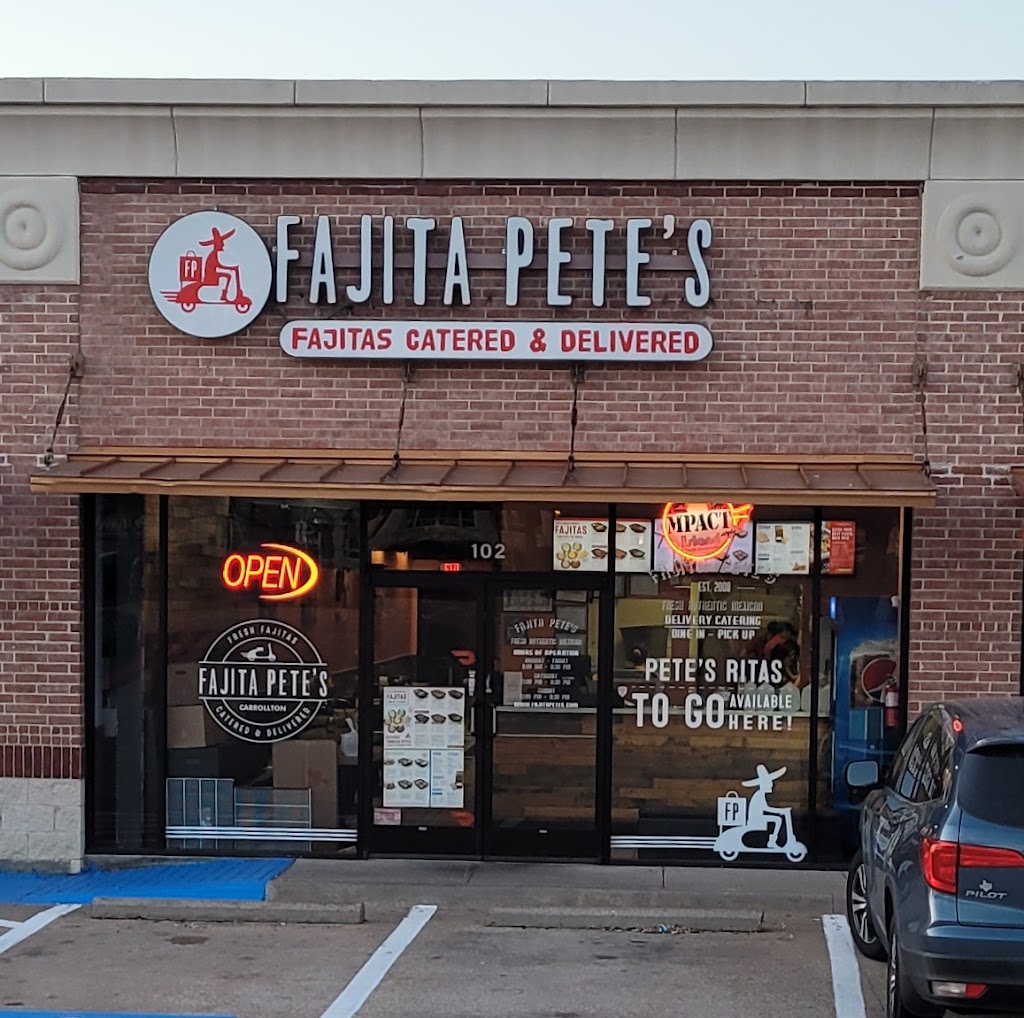 Fajita Petes - Carrollton | 1008 W Hebron Pkwy Ste 102, Carrollton, TX 75010, USA | Phone: (972) 695-6000