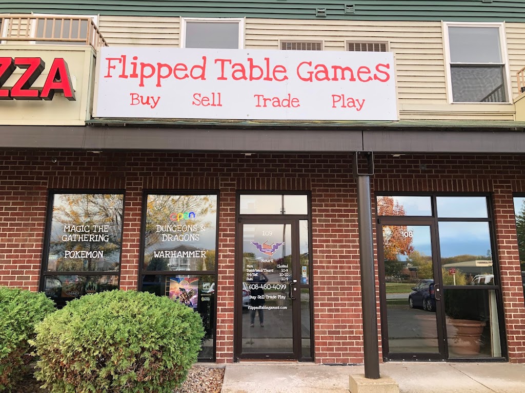 Flipped Table Games | 2125 McComb Rd Suite 109, Stoughton, WI 53589, USA | Phone: (608) 480-4099