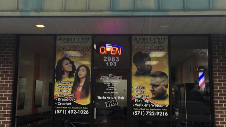 Afro cut barbering & braids shop | 2983 Patriot Hwy Suit 103, Stafford, VA 22554, USA | Phone: (571) 722-9216