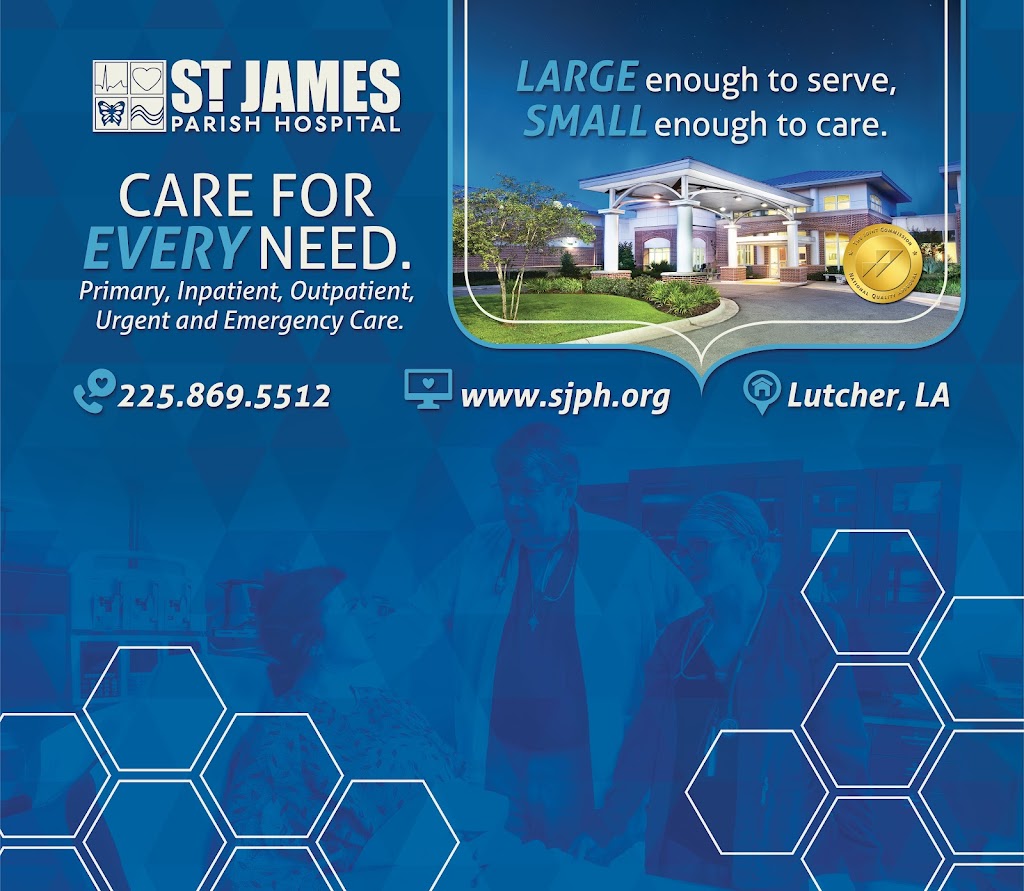 St. James Parish Hospital | 1645 Lutcher Ave, Lutcher, LA 70071 | Phone: (225) 869-5512