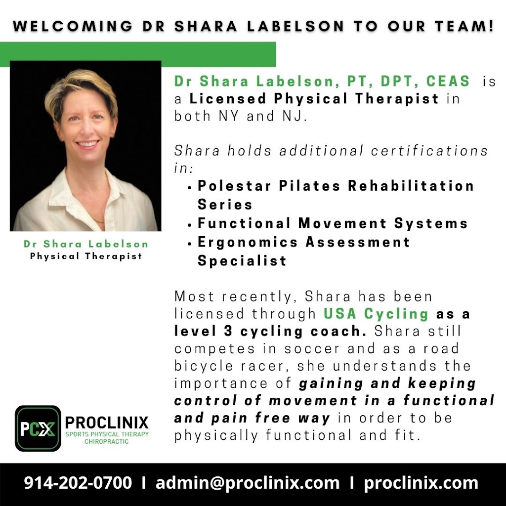 ProClinix Sports Physical Therapy & Chiropractic - Tarrytown NY | 371 S Broadway in Shames JCC on The Hudson, Tarrytown, NY 10591, USA | Phone: (914) 342-7880