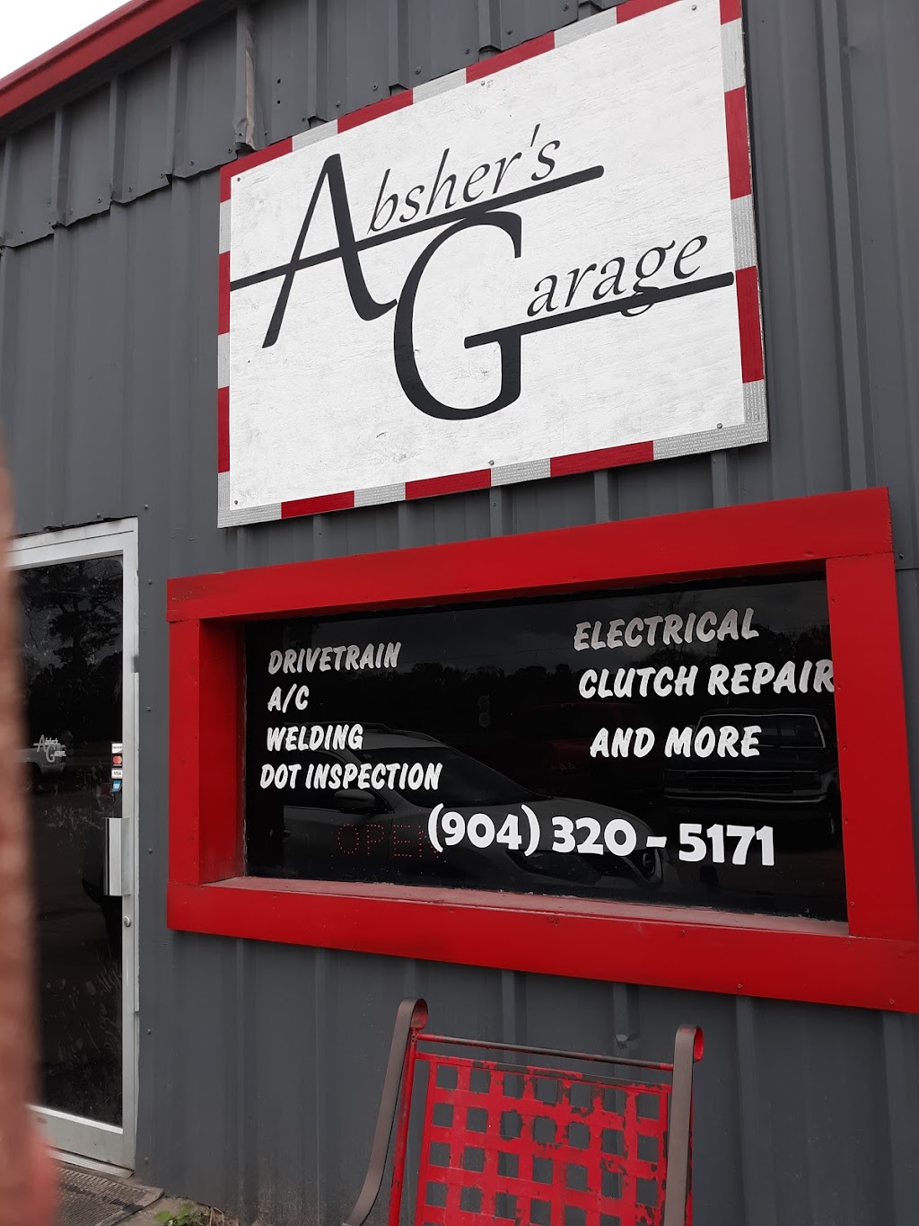 Abshers Garage | 541661 US-1, Callahan, FL 32011, USA | Phone: (904) 320-5171