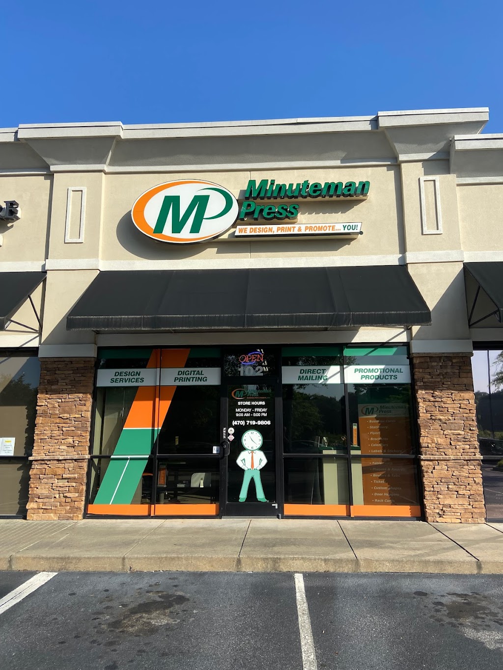 Minuteman Press Of Alpharetta | 6300 Atlanta Hwy #102, Alpharetta, GA 30004, USA | Phone: (470) 719-9806