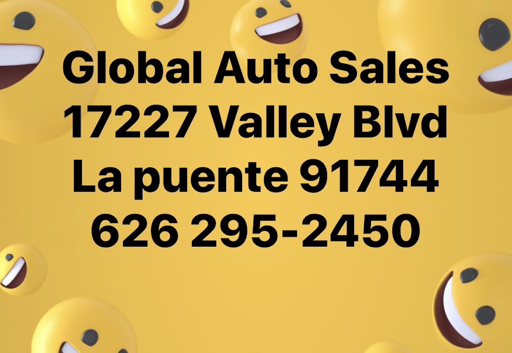 Global Auto Sales | 17227 Valley Blvd, La Puente, CA 91744, USA | Phone: (626) 295-2450