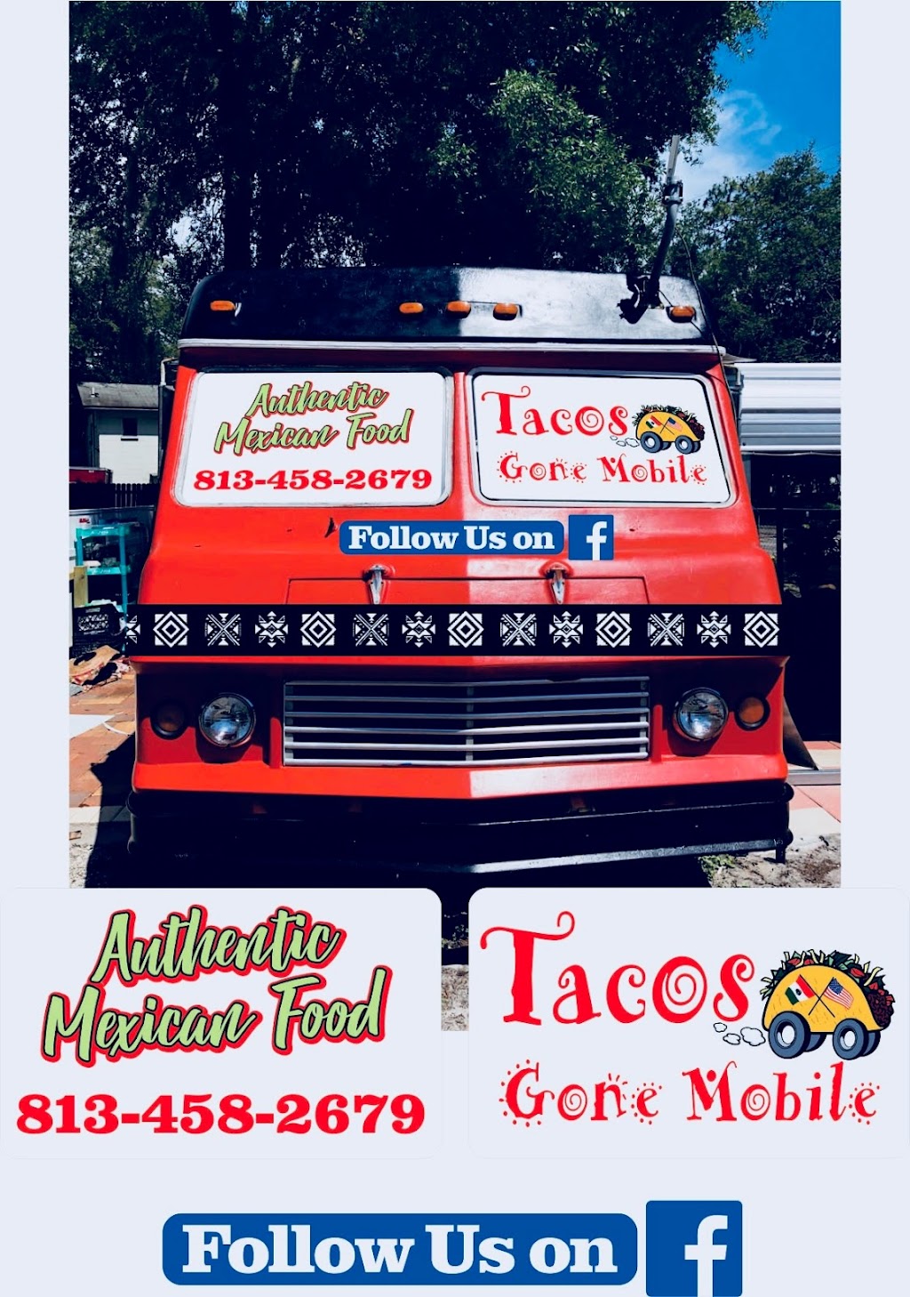 Tacos Gone Mobile | 13605 N 20th St, Tampa, FL 33613, USA | Phone: (813) 458-2679