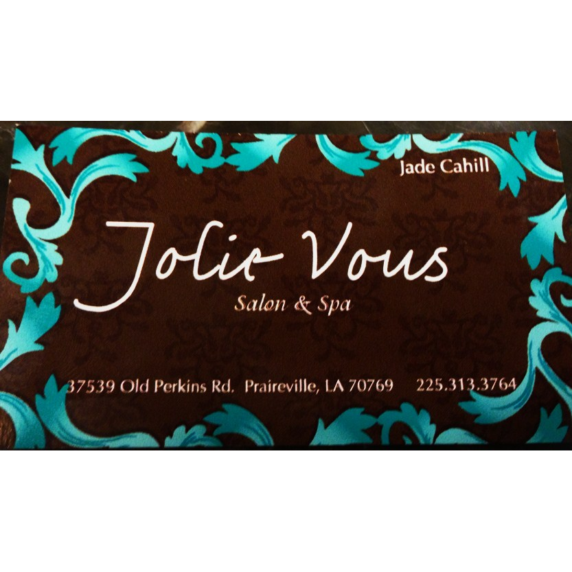 Jolie Vous Salon & Spa | 37539 LA-427, Prairieville, LA 70769, USA | Phone: (225) 247-6438