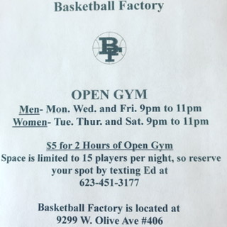 Basketball Factory | 9299 W Olive Ave #406, Peoria, AZ 85345 | Phone: (623) 451-3177