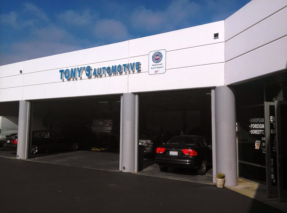 Tonys Automotive Inc | 23253 Madero # A-112, Mission Viejo, CA 92691, USA | Phone: (949) 305-1425