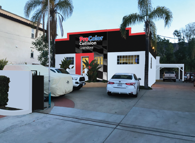 ProColor Collision Glendora | 517 W Foothill Blvd, Glendora, CA 91741, USA | Phone: (626) 963-1500